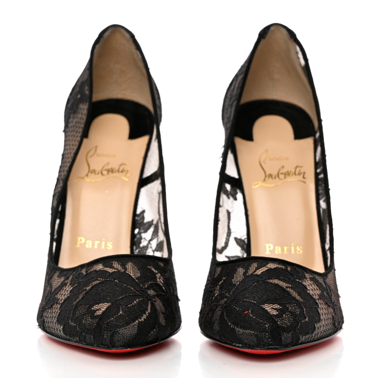 Lace Dorissima 100 Pumps 37.5 Black