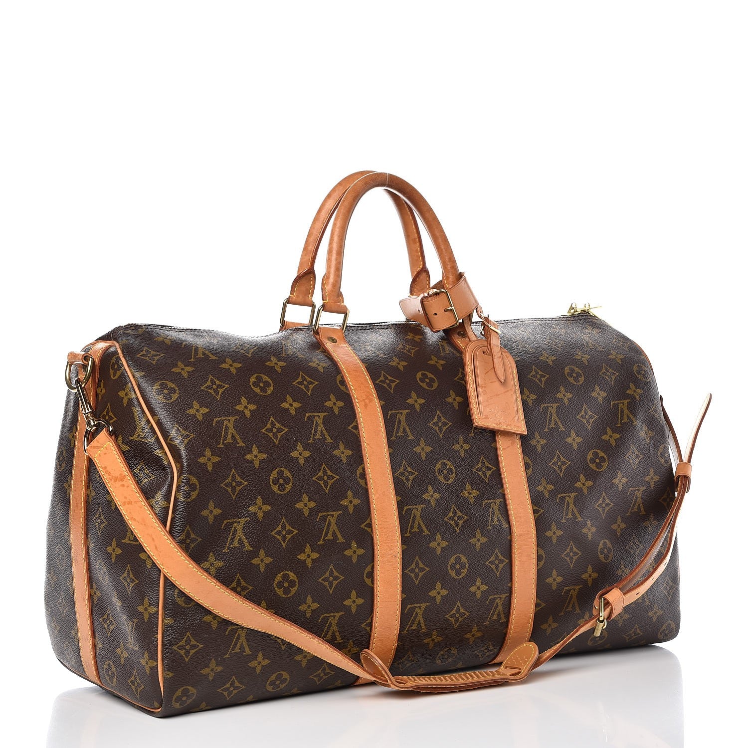 Louis Vuitton Monogram Keepall Bandouliere 50 4 of 15