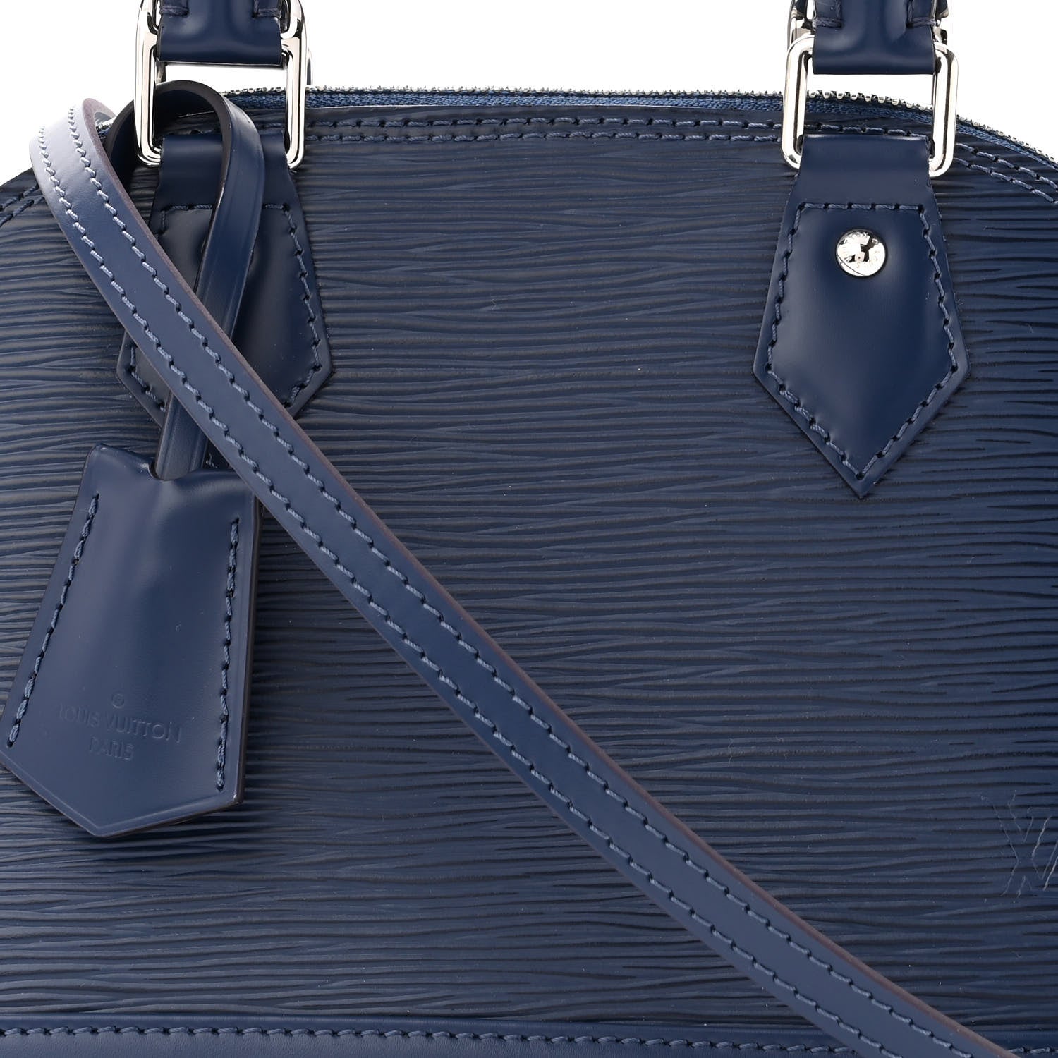 Louis Vuitton Epi Alma BB Indigo 7 of 10