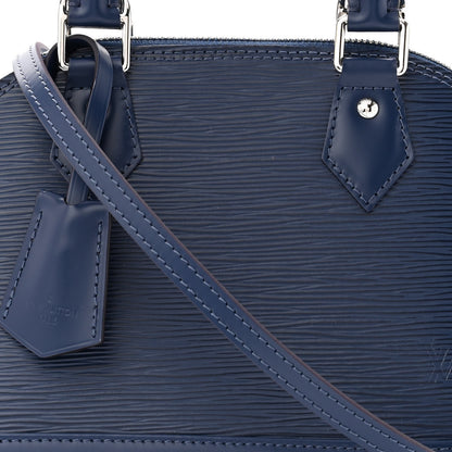 Louis Vuitton Epi Alma BB Indigo 7 of 10