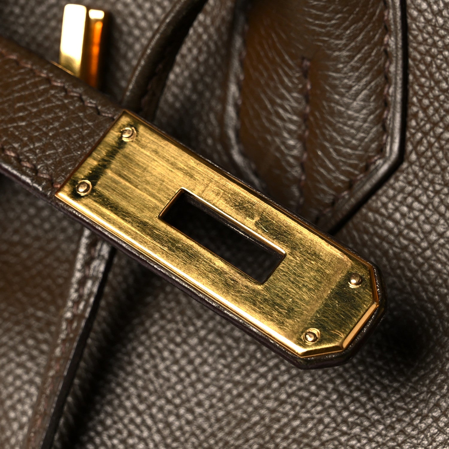 Hermes Epsom Birkin 30 Vert Olive 16 of 33