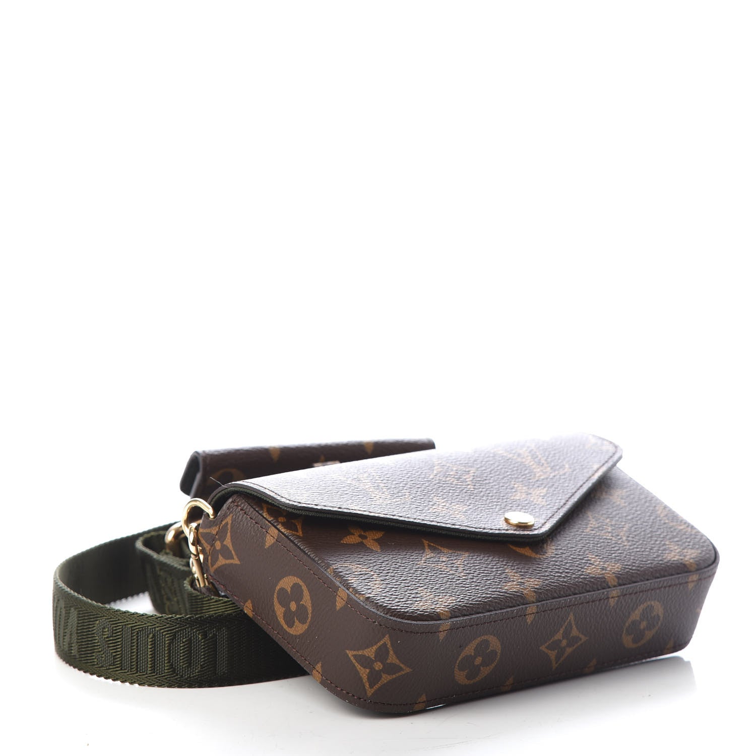Louis Vuitton Monogram Felicie Strap & Go Kaki 4 of 8
