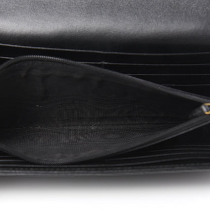 Gucci Calfskin Matelasse GG Marmont Continental Wallet Black 13 of 13