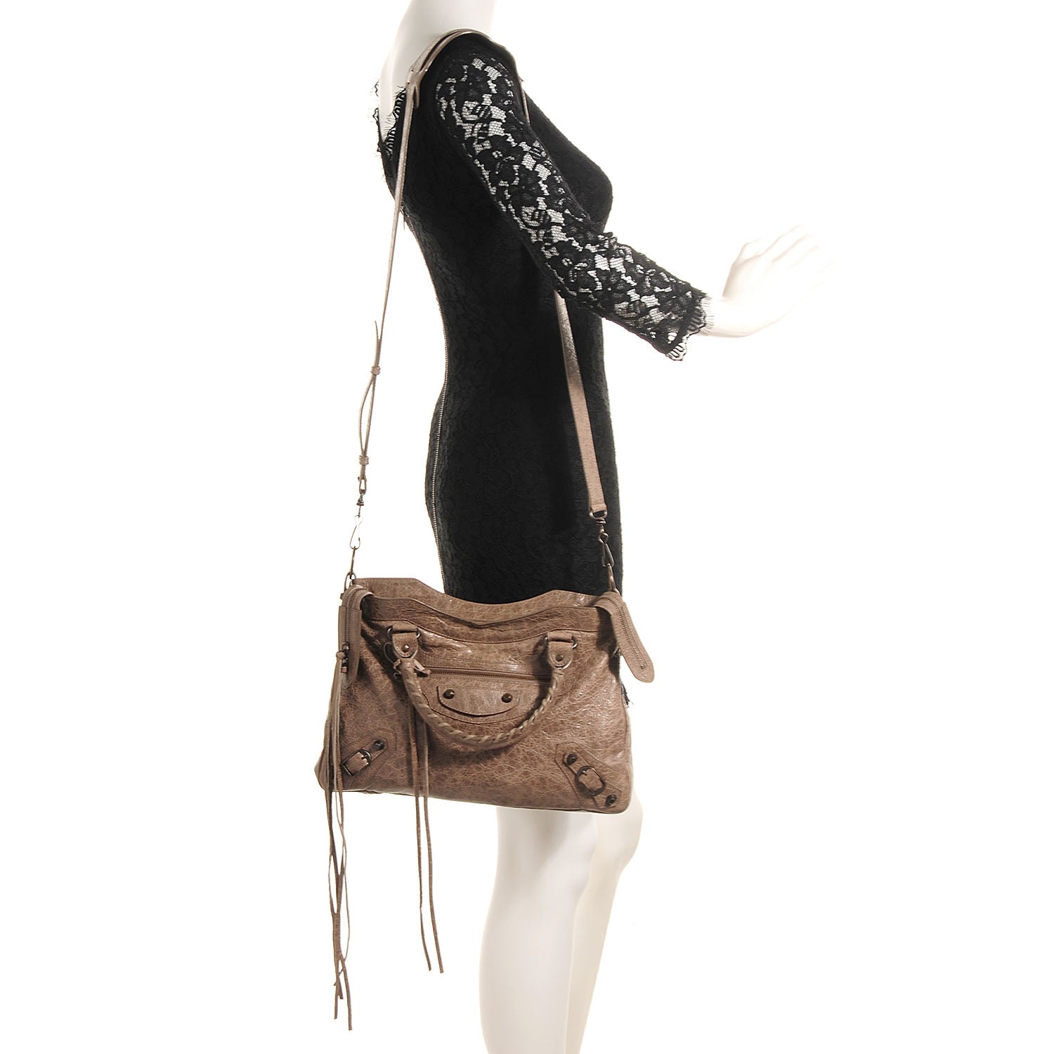 Balenciaga Agneau Classic Hardware Town Gris Poivre 2 of 13