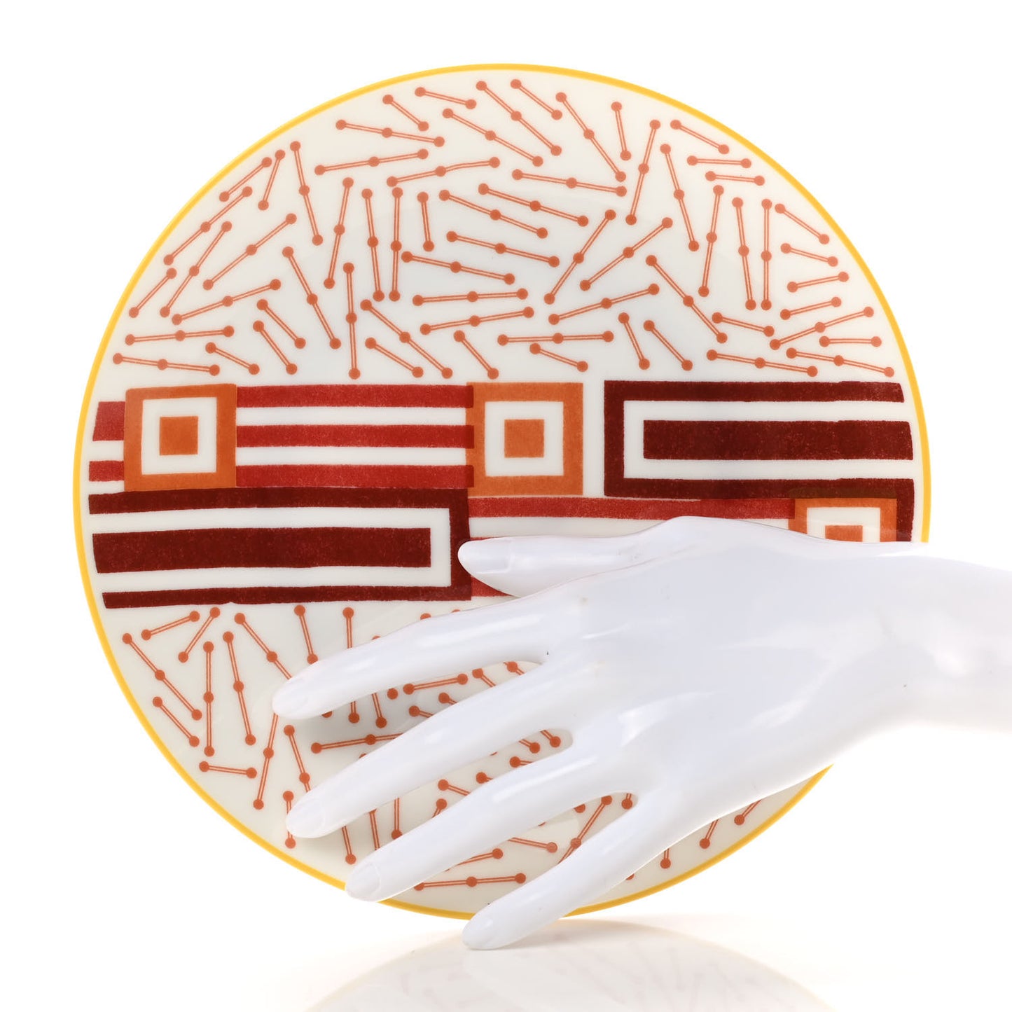 Porcelain Hippomobile Dessert Plate