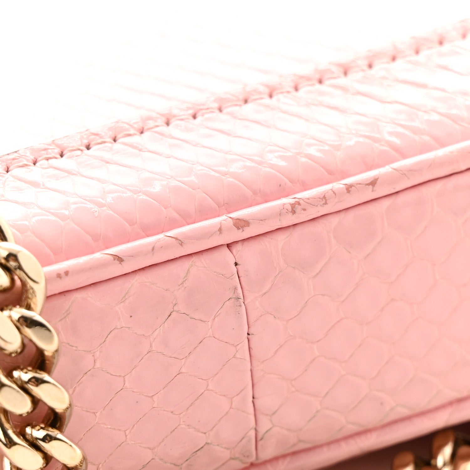 Gucci Snakeskin Mini Jackie Notte Bag Pink 12 of 12