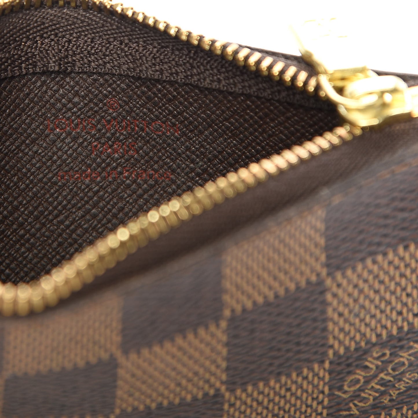 Damier Ebene Key Pouch