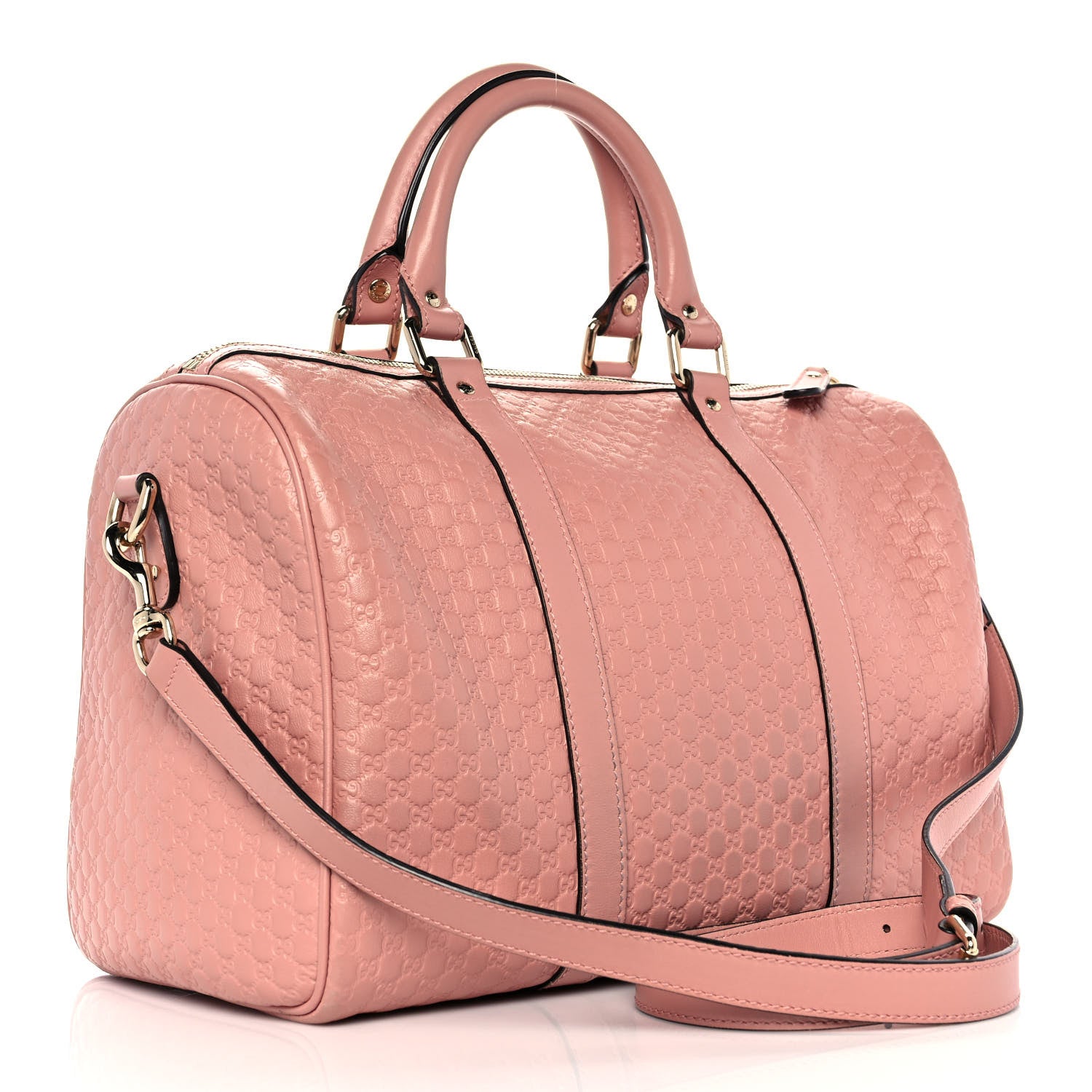 Gucci Microguccissima Medium Joy Boston Soft Pink 3 of 10