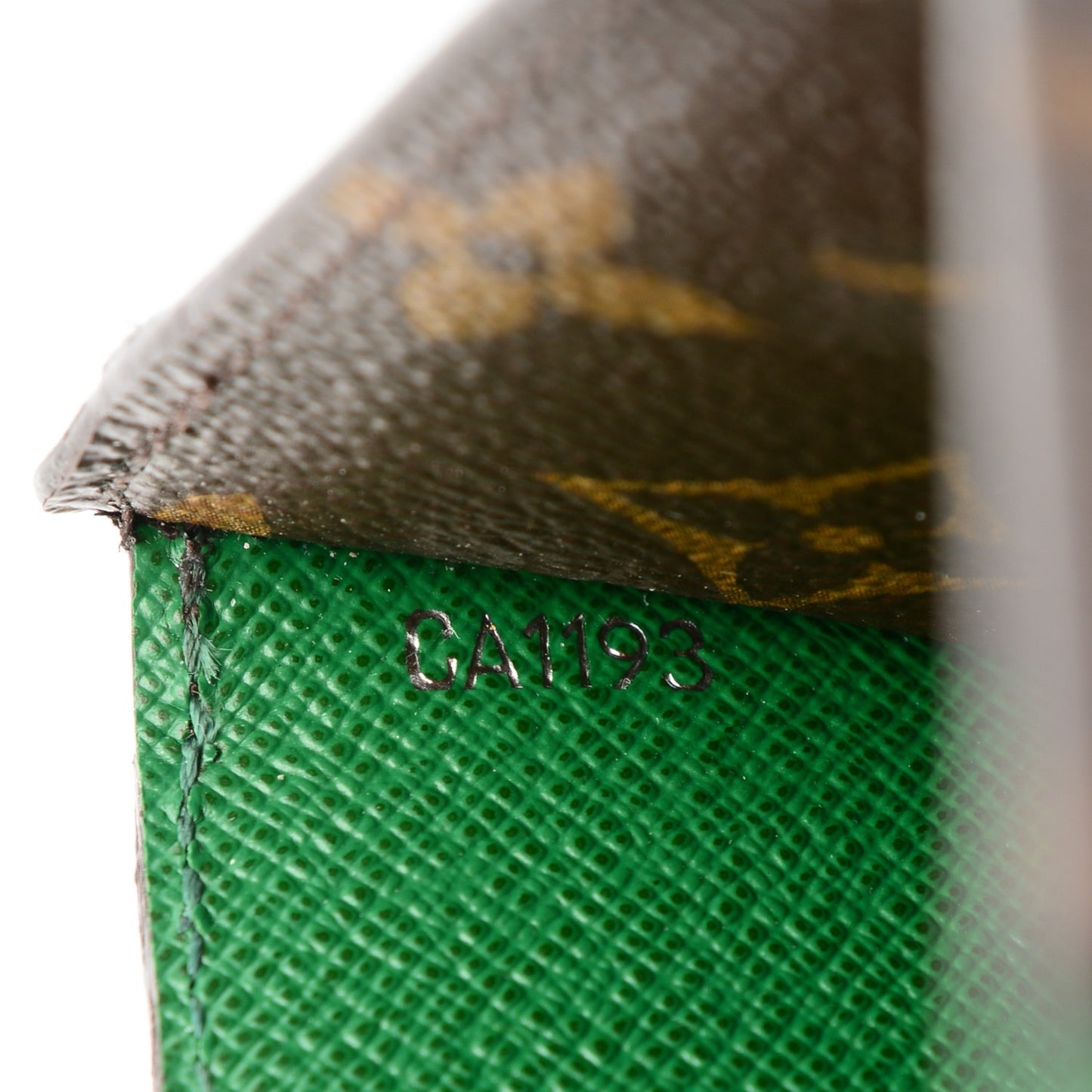 Epi Monogram Marie-Lou Compact Wallet Menthe
