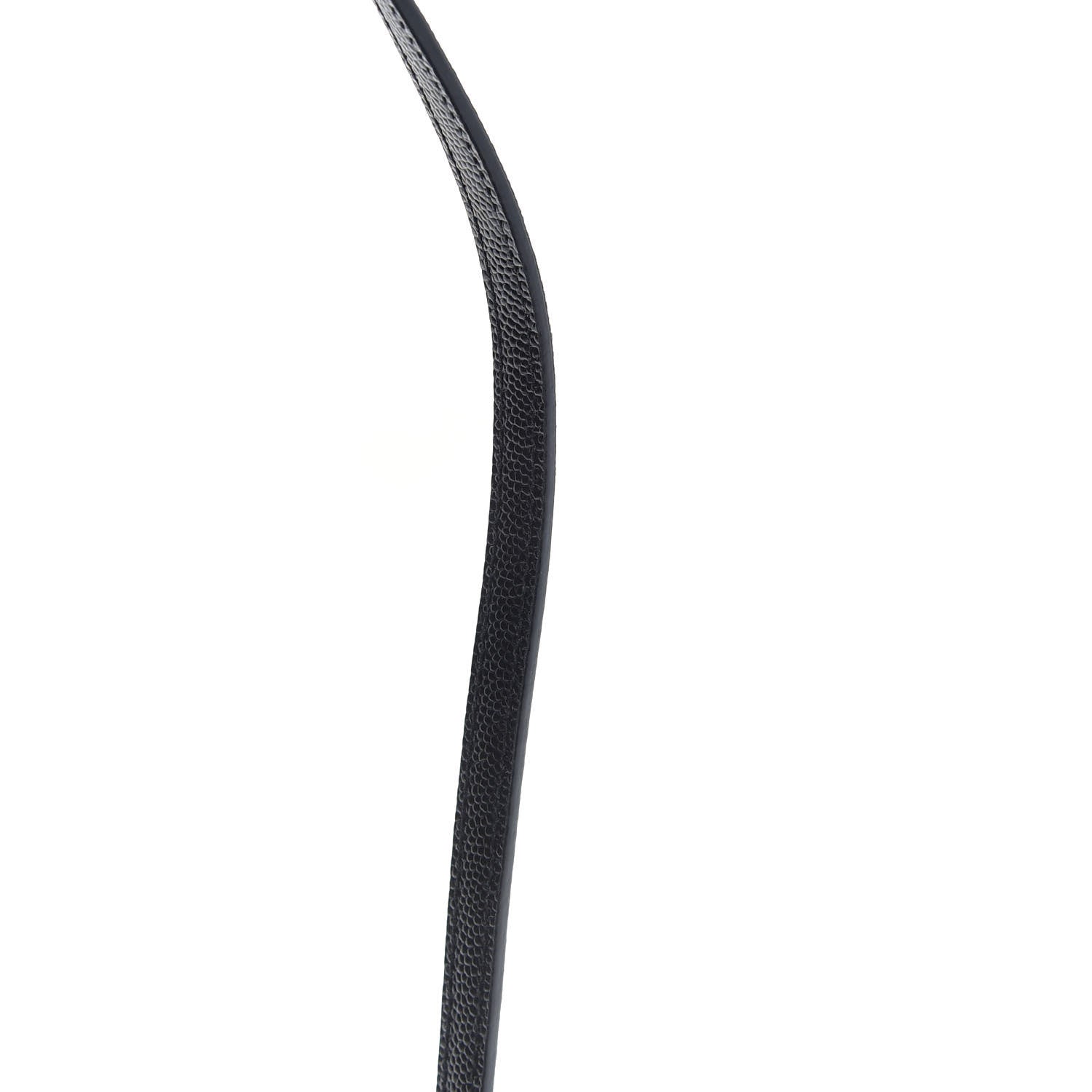 Saint Laurent Grain De Poudre Matelasse Chevron Monogram Envelope Chain Wallet Black 10 of 10