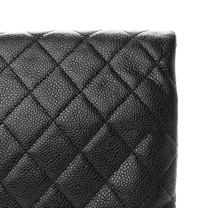 Chanel Caviar Quilted CC Beauty Clutch Black 13 of 14