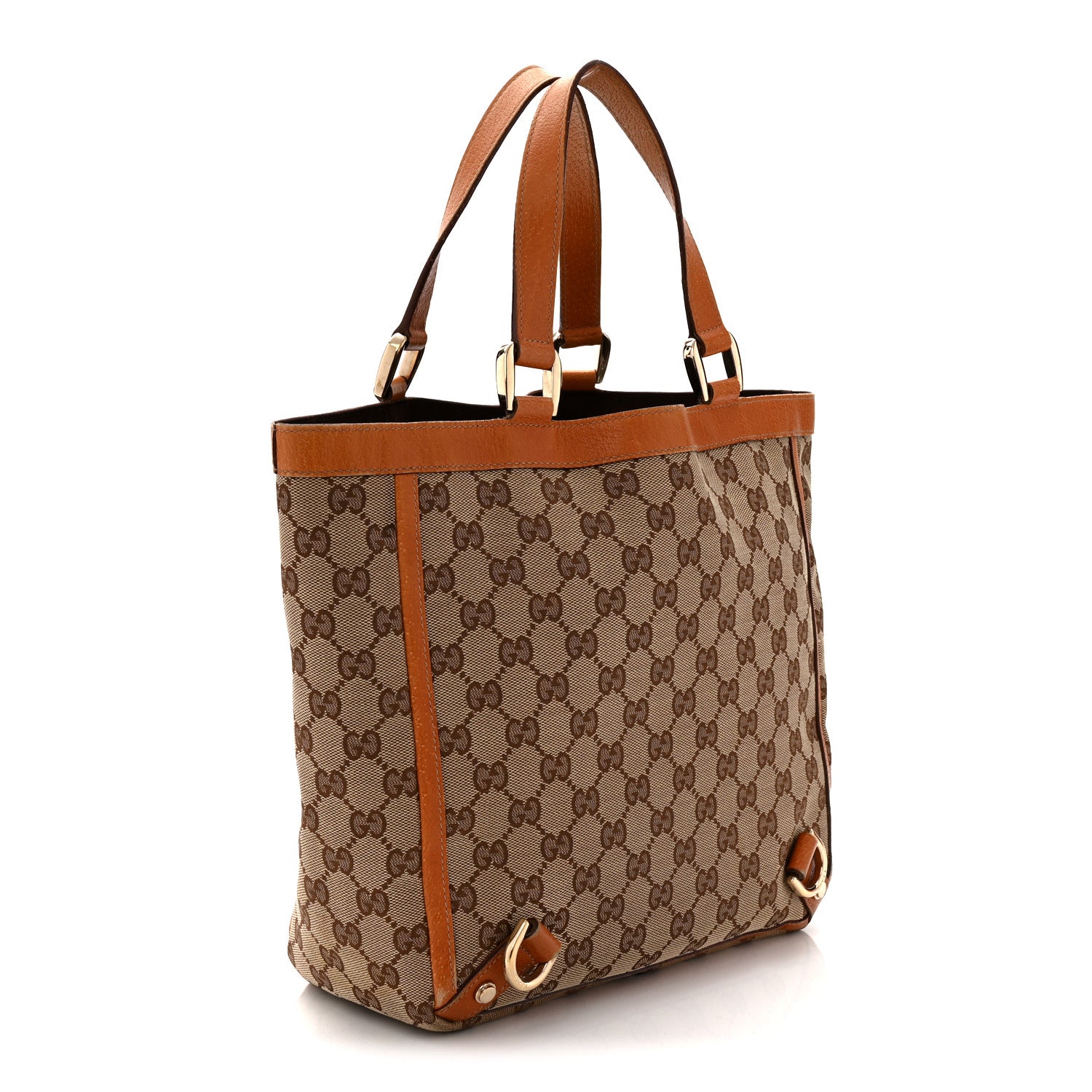 Gucci Monogram Small Abbey Tote Brown 3 of 10