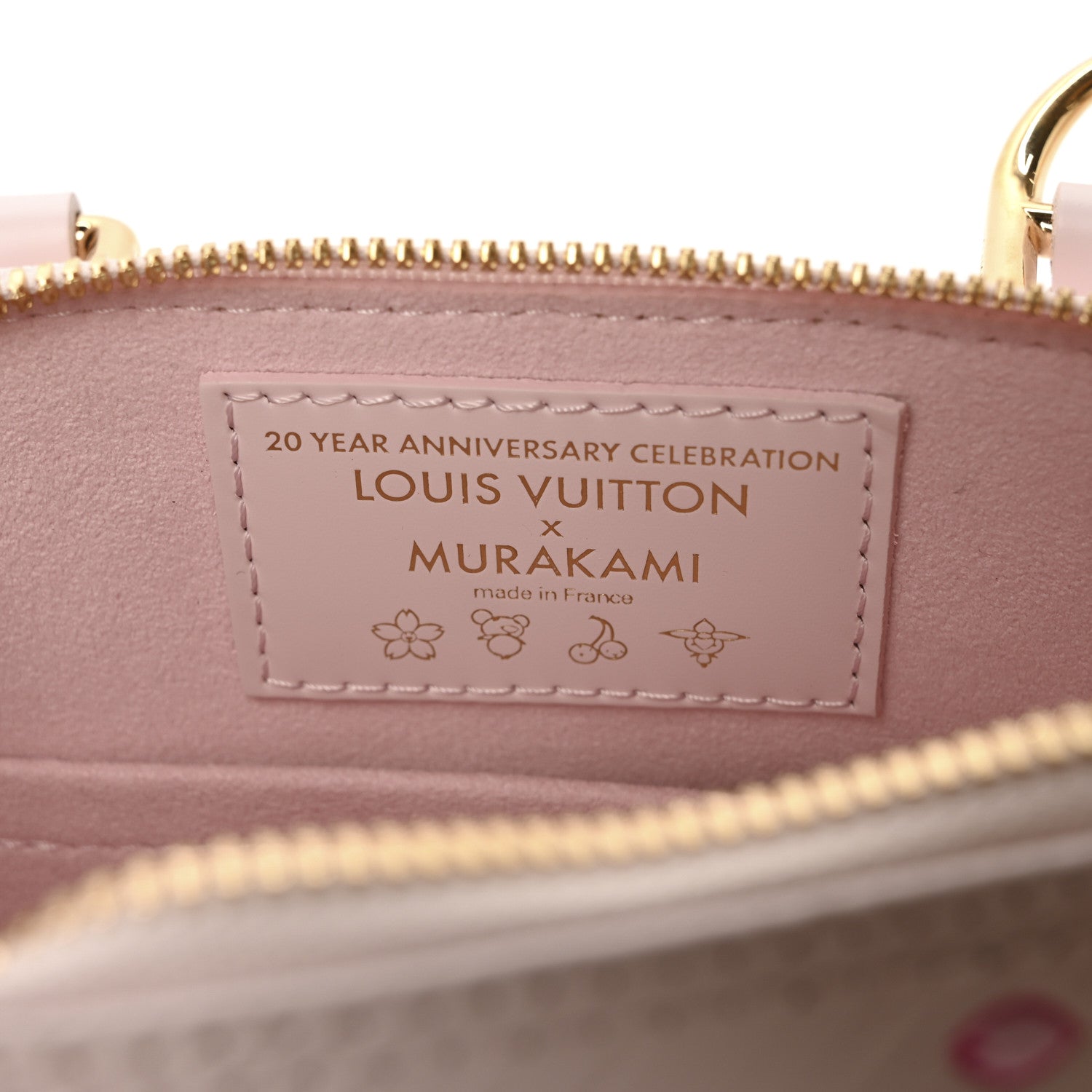 Louis Vuitton LV X TM Epi Cherry Blossom Alma BB Pink 6 of 10