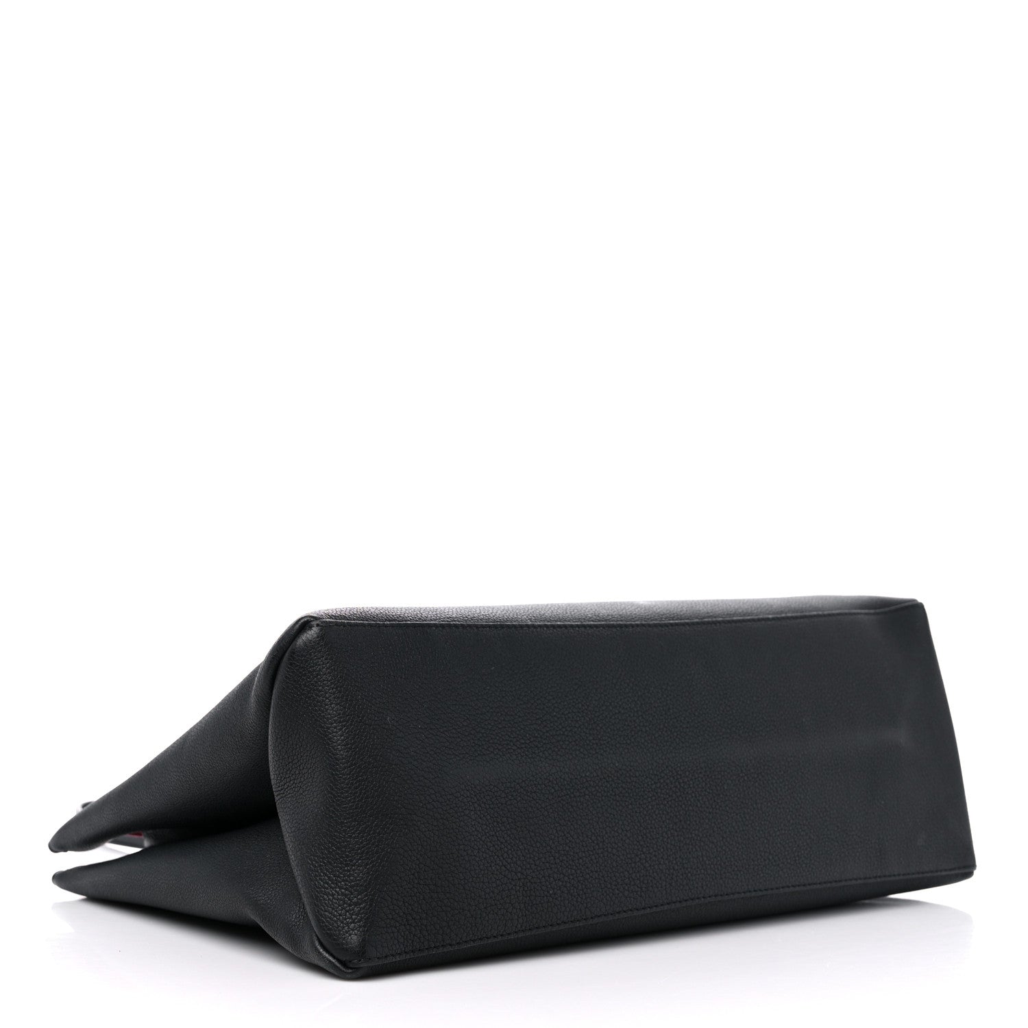 Louis Vuitton Grained Calfskin Lockme Shopper Black 4 of 13