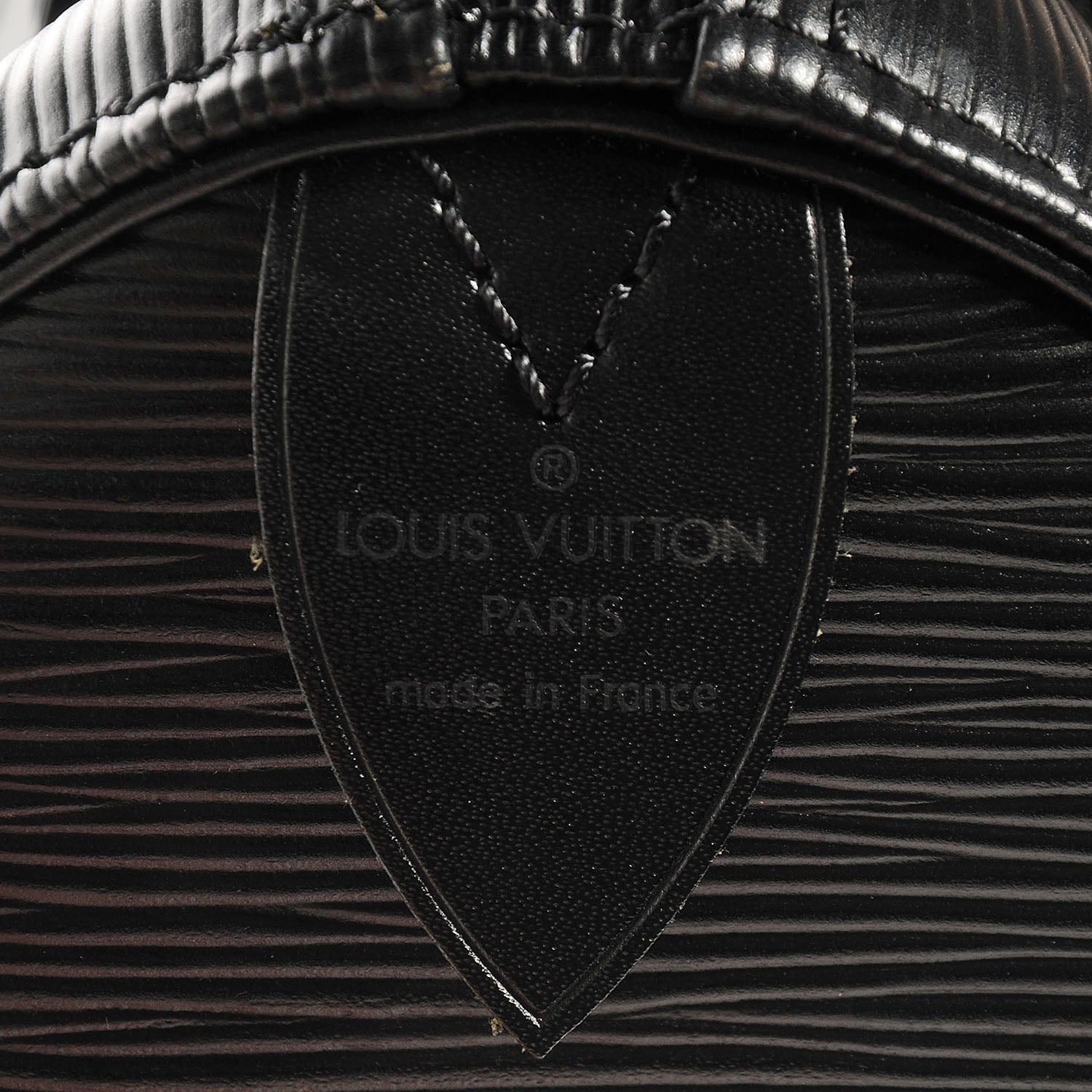 Louis Vuitton Epi Speedy 25 Black 6 of 7