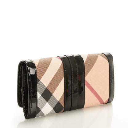 Burberry Supernova Check Penrose Continental Wallet Black 3 of 7