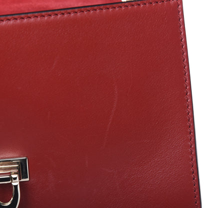 Valentino Garavani Vitello Small Rockstud Demilune Shoulder Bag Rosso Valentino 10 of 11