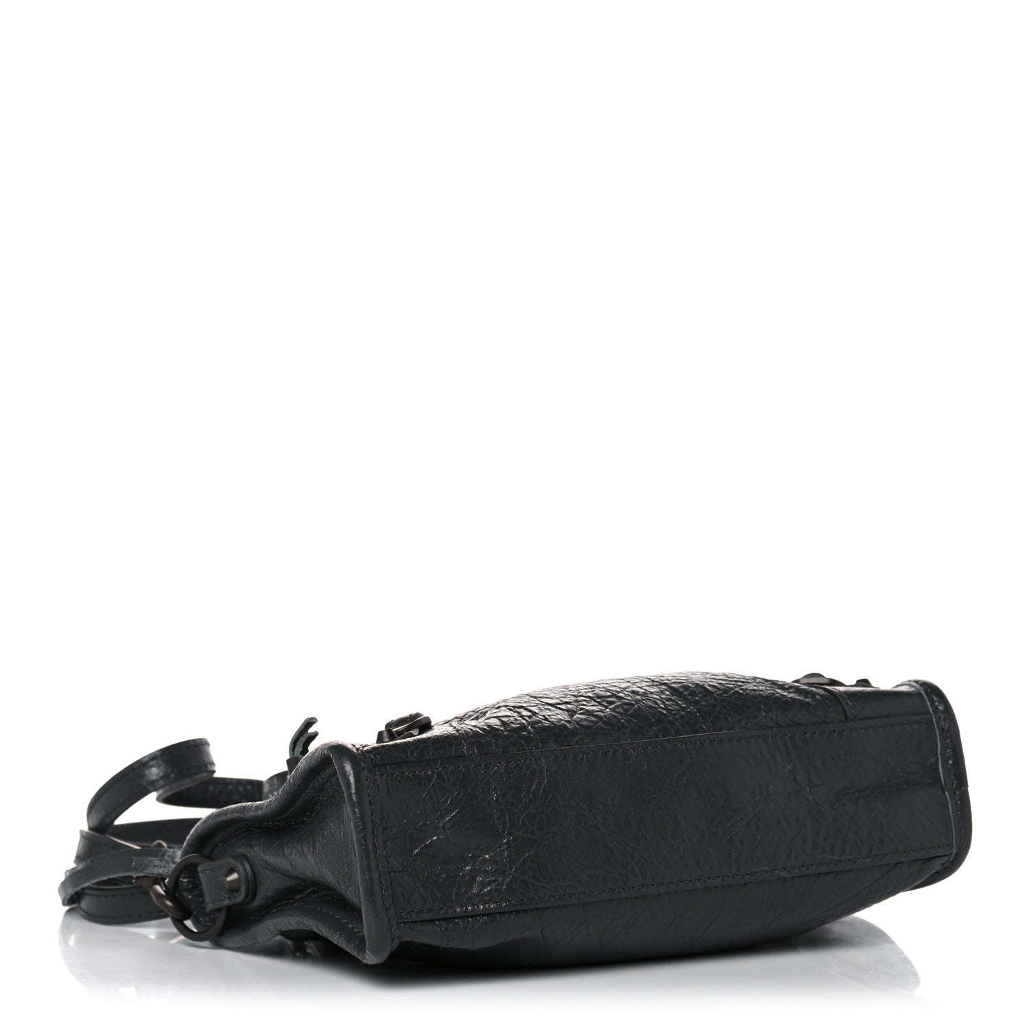 Balenciaga Agneau Arena Classic Hardware Nano City Dark Grey 4 of 10