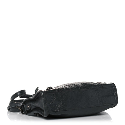 Balenciaga Agneau Arena Classic Hardware Nano City Dark Grey 4 of 10