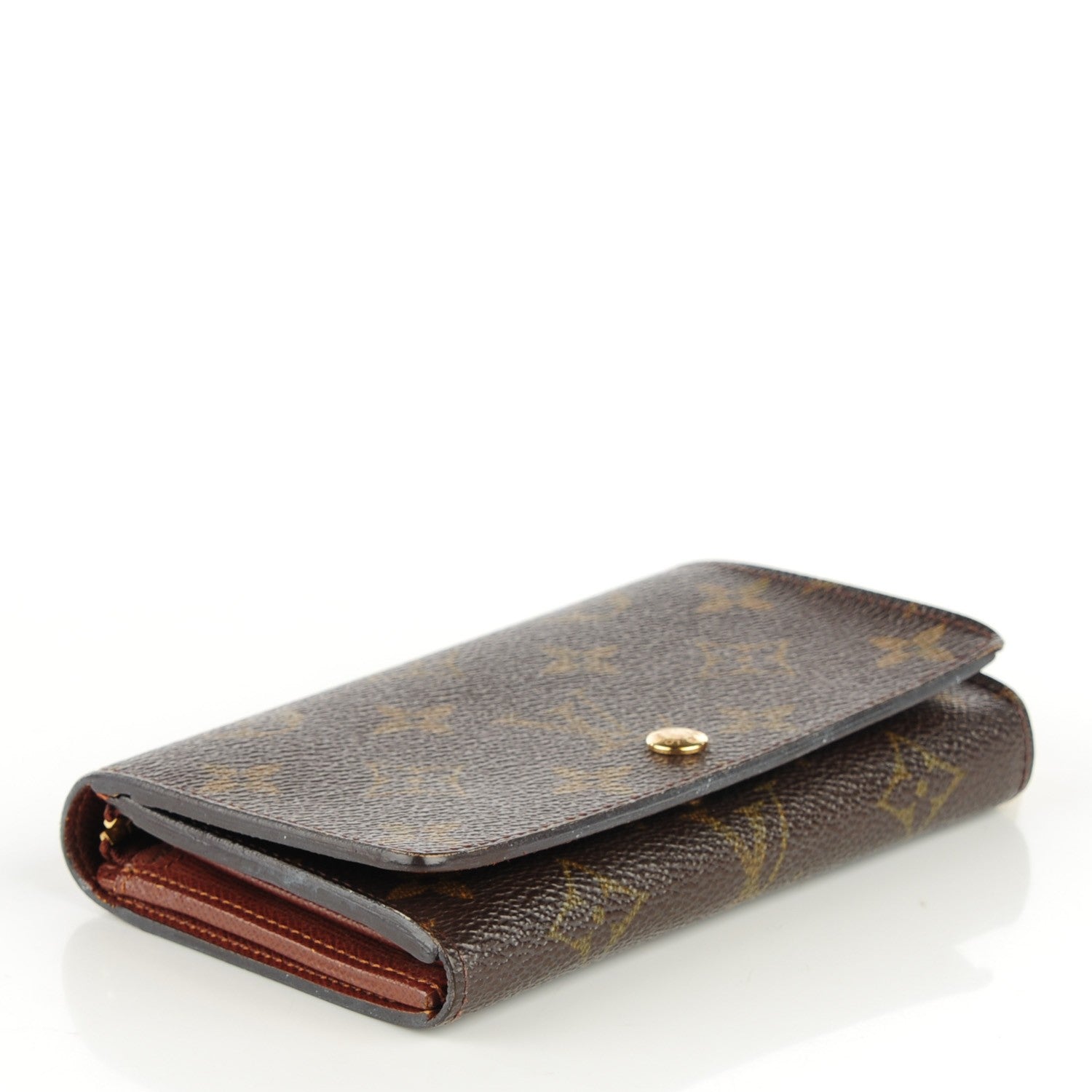 Louis Vuitton Monogram Porte-Monnaie Tresor Wallet 4 of 7