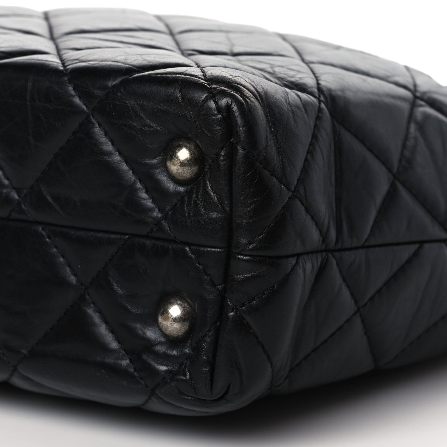Chanel Aged Calfskin Reissue 2.55 Small Tote Black 9 of 9