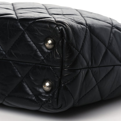 Chanel Aged Calfskin Reissue 2.55 Small Tote Black 9 of 9
