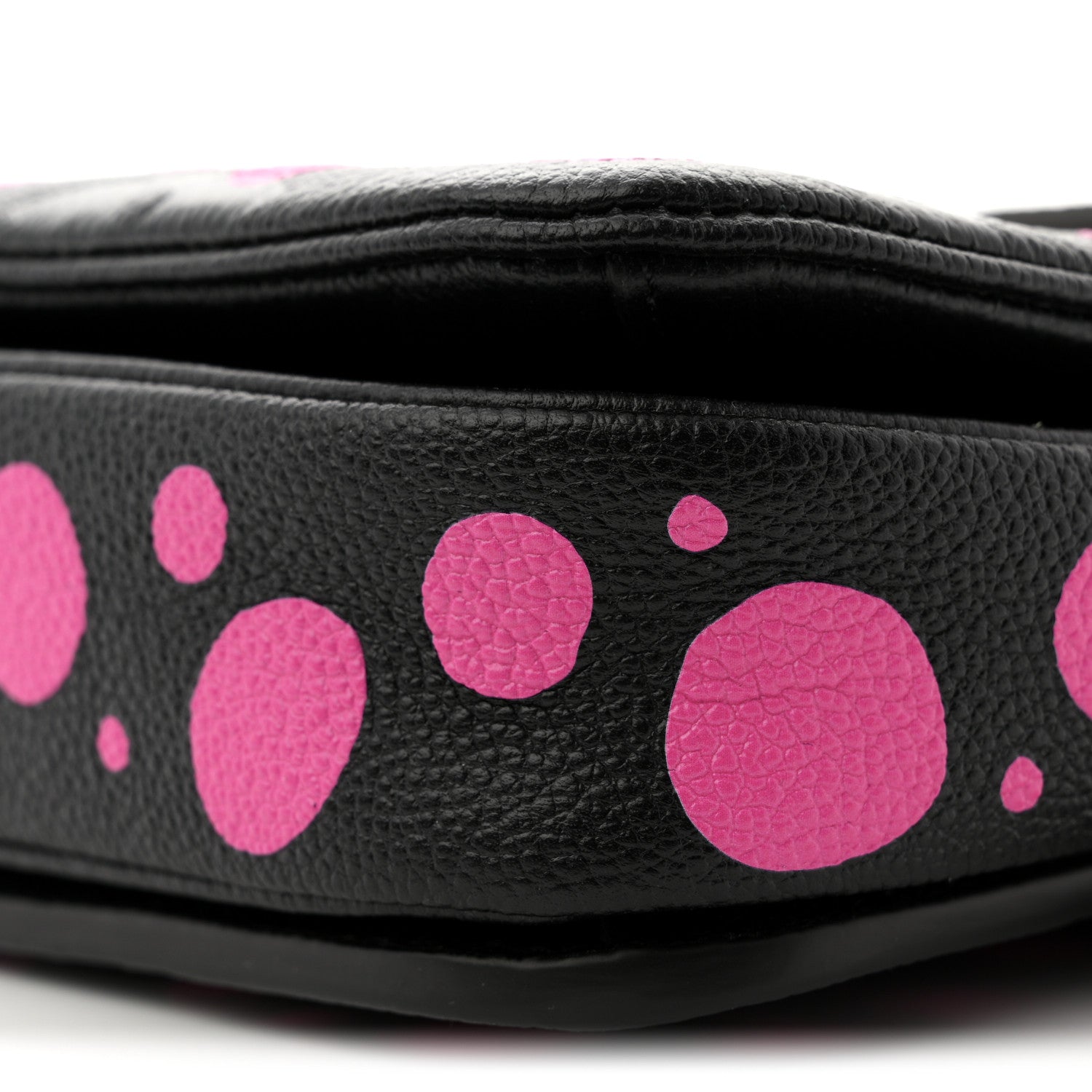 Louis Vuitton LV x YK Empreinte Monogram Giant Pochette Metis Black Fuchsia 10 of 10