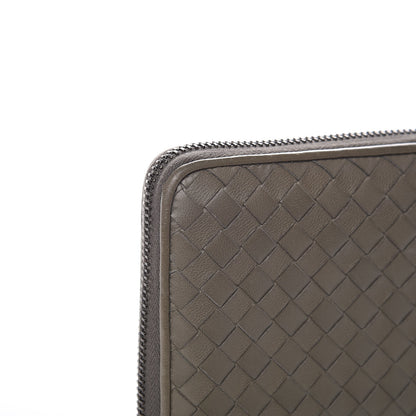 Bottega Veneta Nappa Intrecciato Zip Around Wallet Shadow 9 of 11
