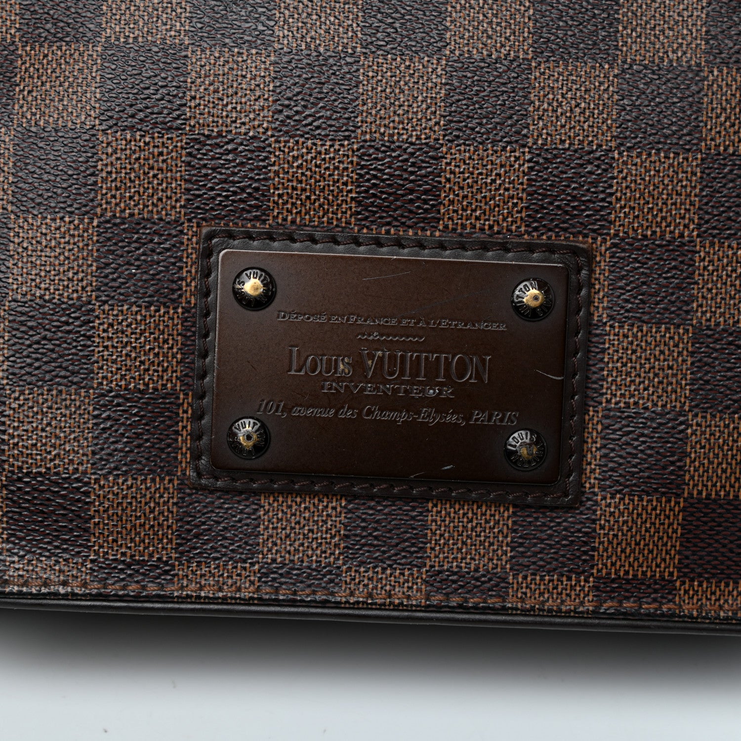 Louis Vuitton Damier Ebene Brooklyn PM 8 of 11