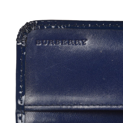 Burberry Supernova Check Penrose Continental Wallet Blue 7 of 16