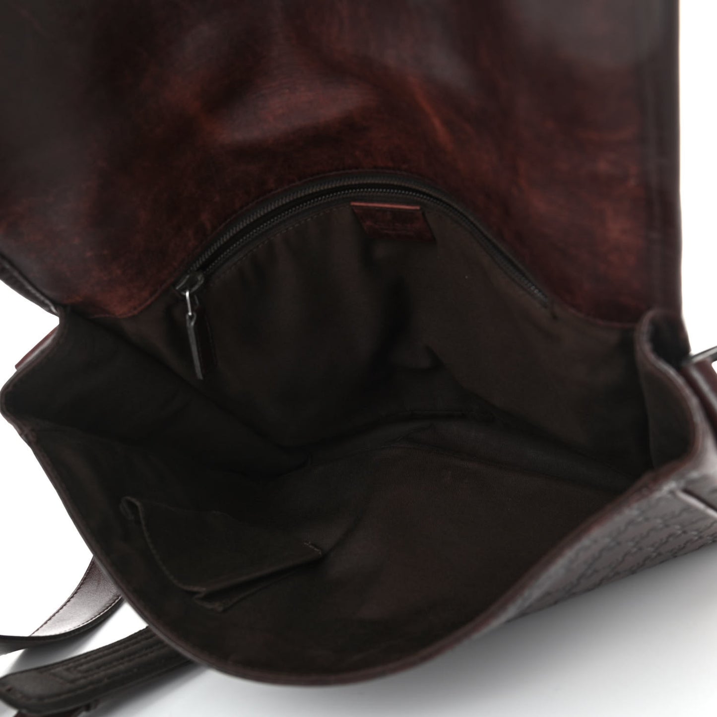 Guccissima Flap Messenger Bag Dark Brown