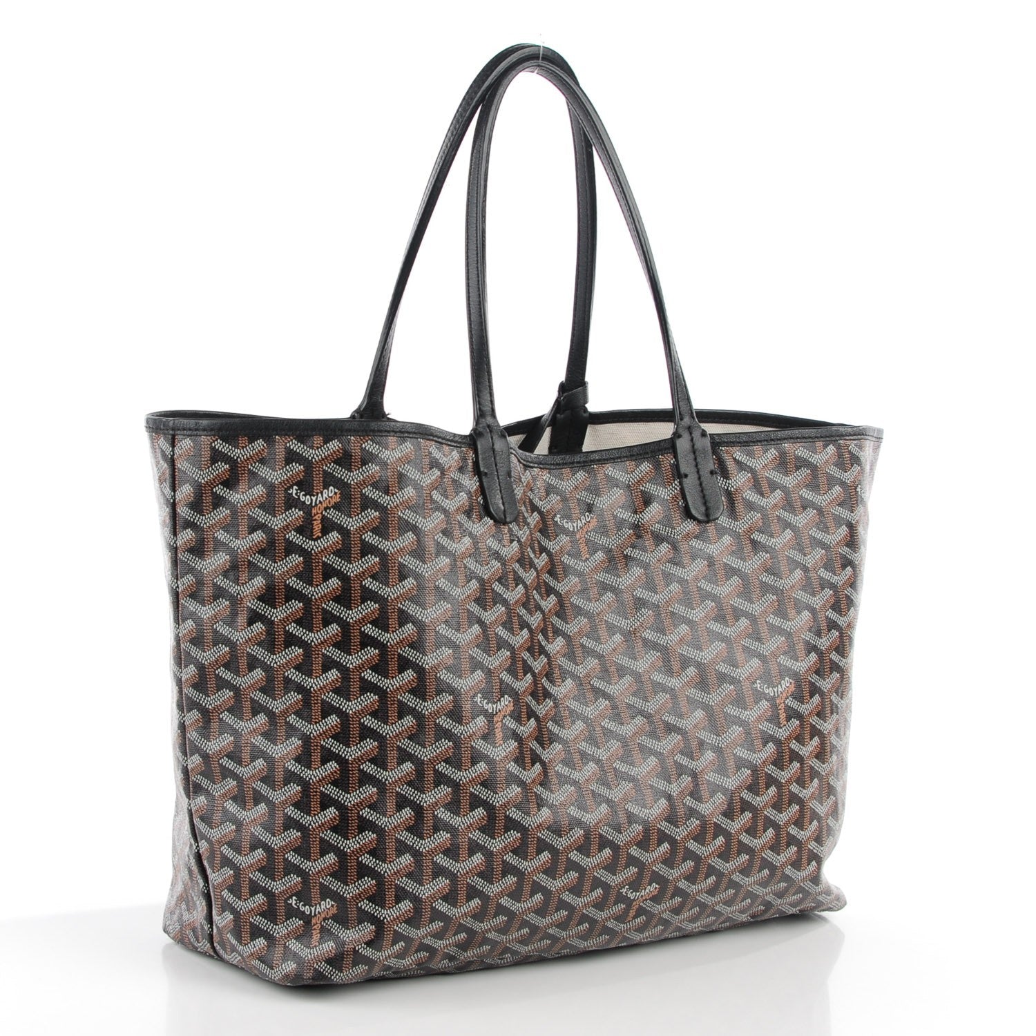 Goyard Goyardine Saint Louis PM Black 3 of 8
