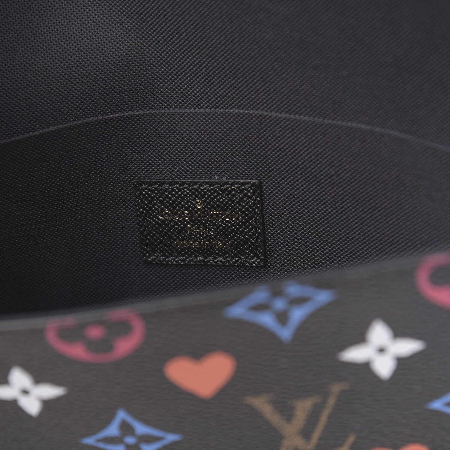 Louis Vuitton Game On Felicie Chain Wallet Black 6 of 10