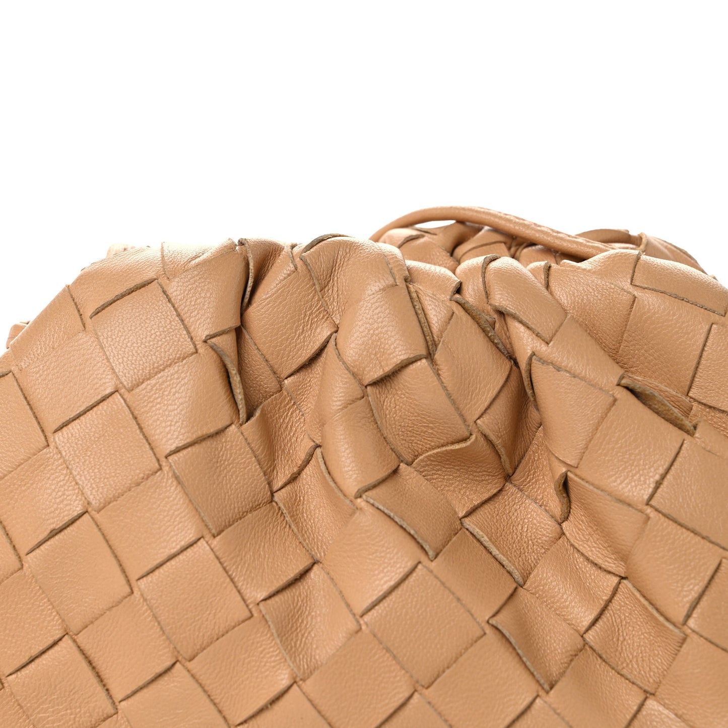Nappa Intrecciato The Mini Pouch Almond