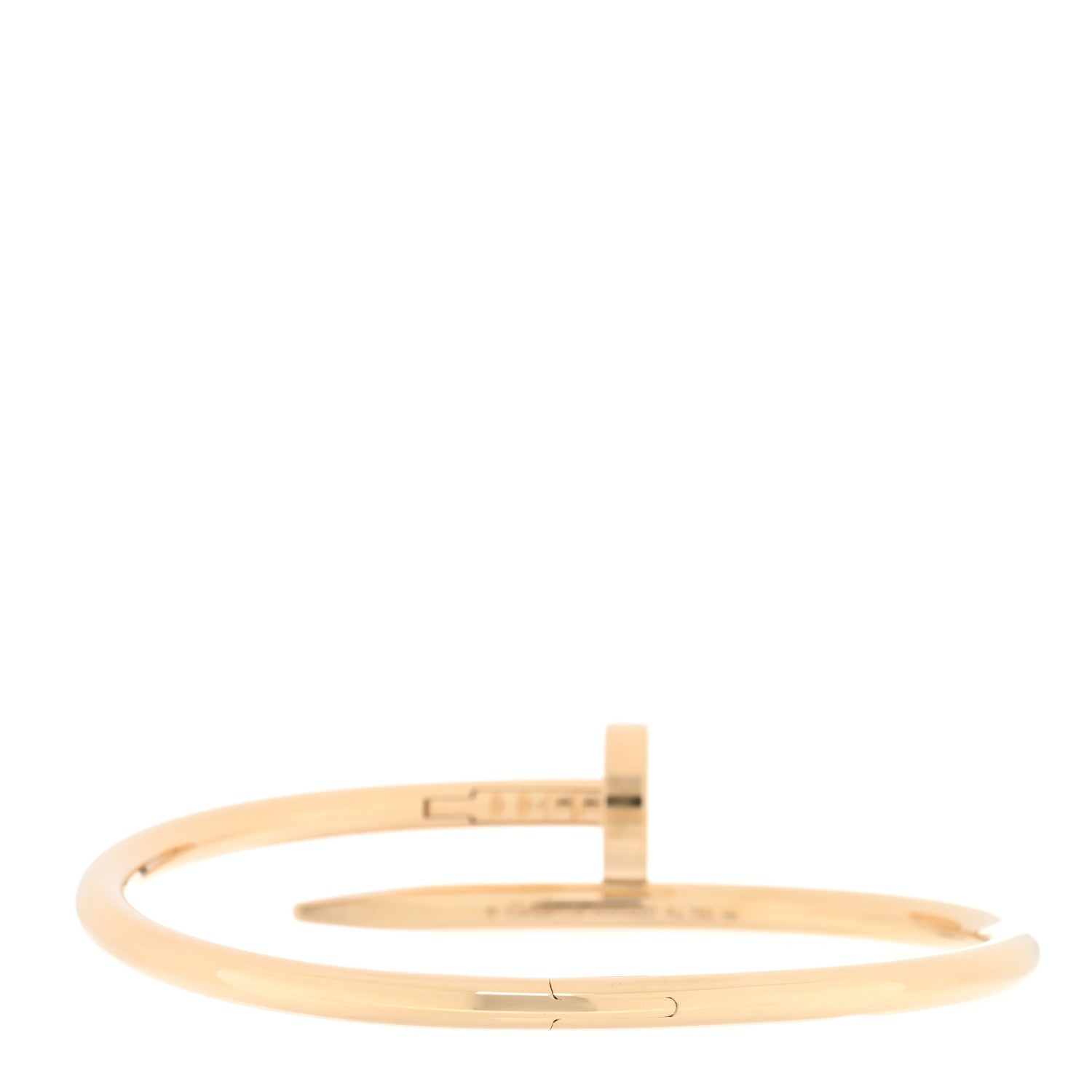 Cartier 18K Yellow Gold Juste Un Clou Bracelet 16 2 of 4