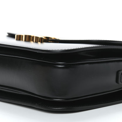 Celine Shiny Calfskin Medium Triomphe Black 10 of 10