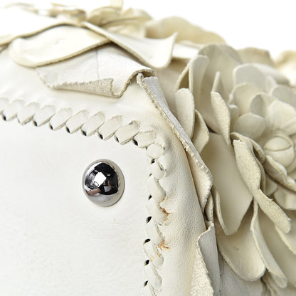 Valentino Garavani Nappa Floral Tote White 11 of 24