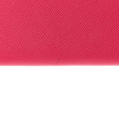 Hermes Epsom Silk'In Wallet Rose Tyrien 10 of 11
