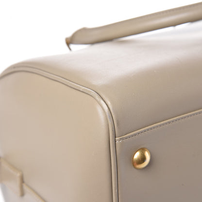 Saint Laurent Calfskin Classic Duffle 6 Beige Vintage 12 of 13