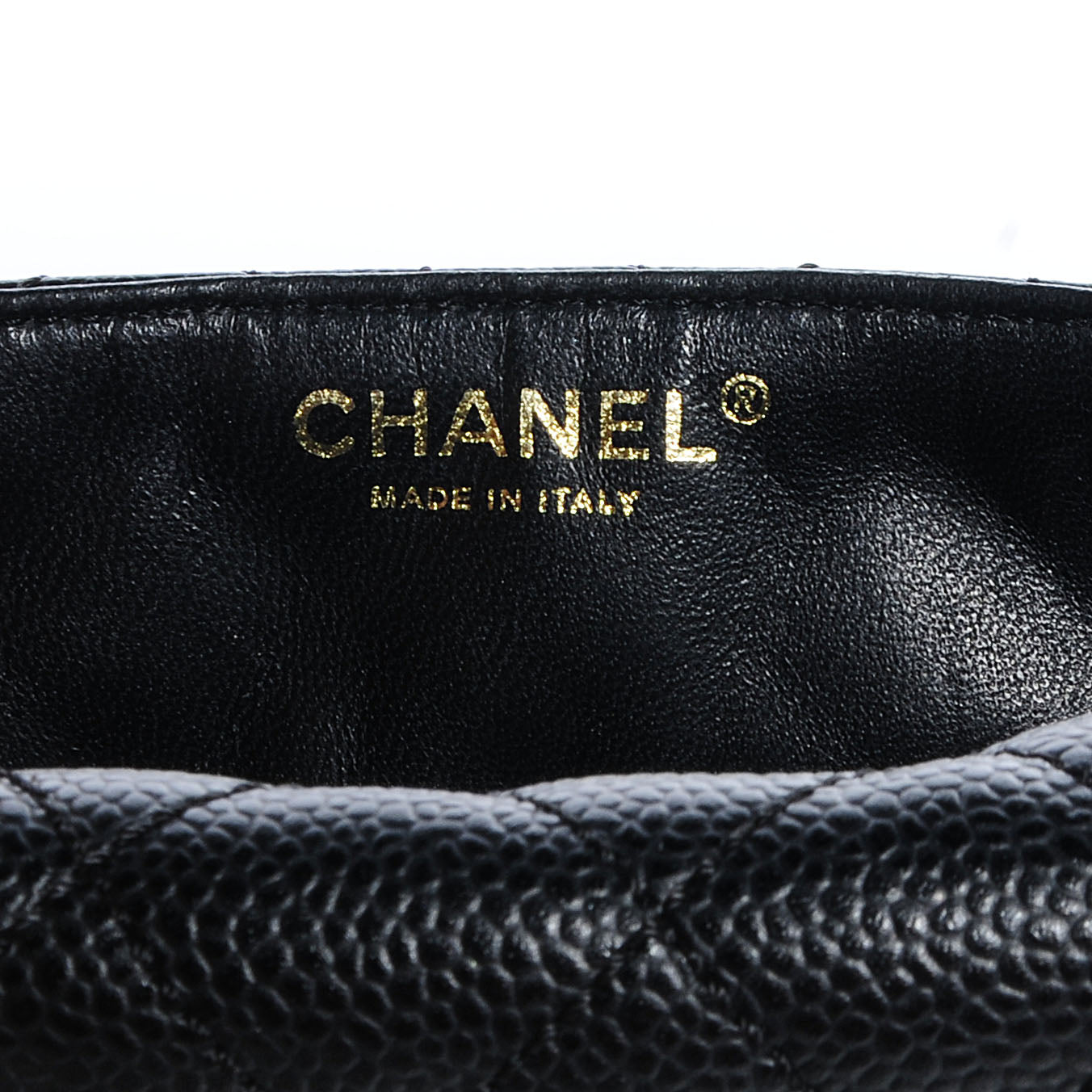 Chanel Caviar East West Flap Black 6 of 8