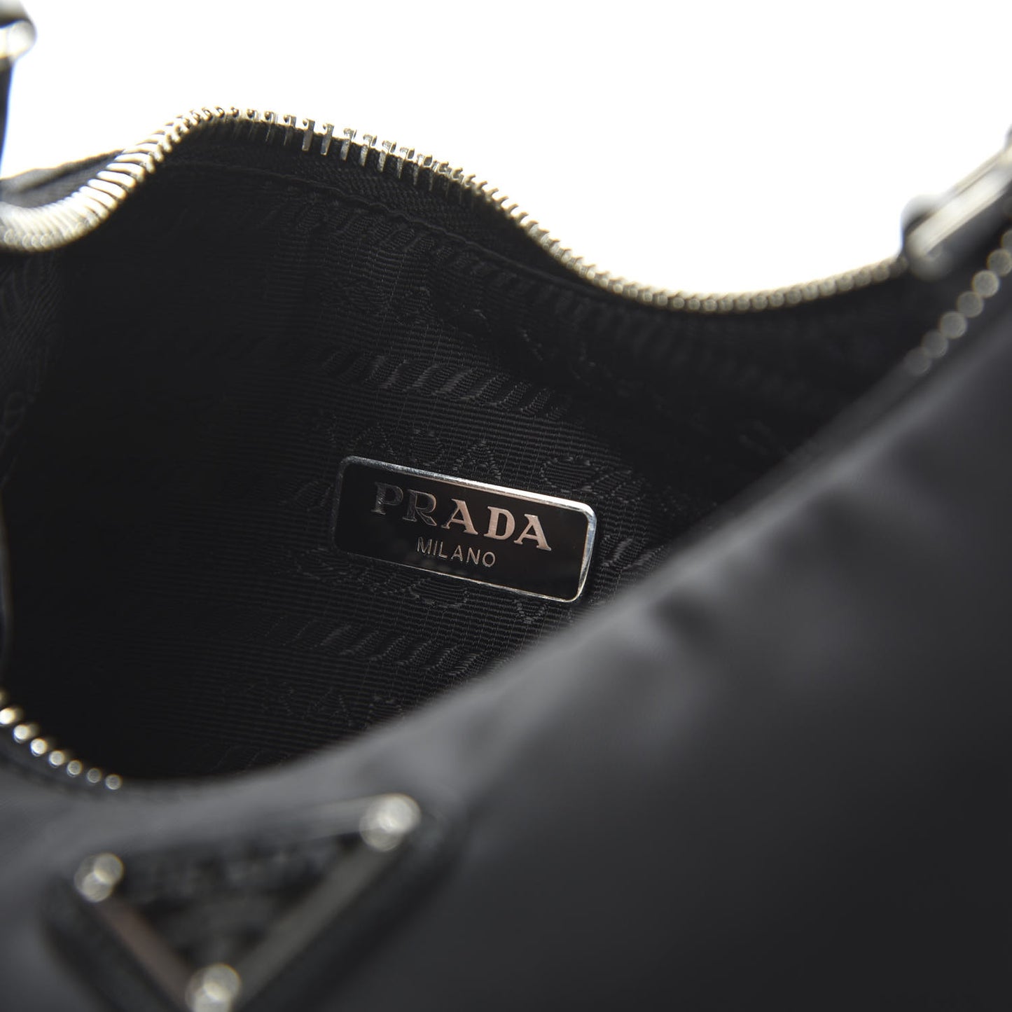 Nylon Re-Edition 2005 Shoulder Bag Black