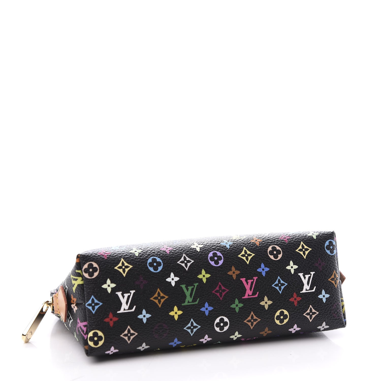 Louis Vuitton Monogram Multicolor Cosmetic Pouch Black Grenade 3 of 8