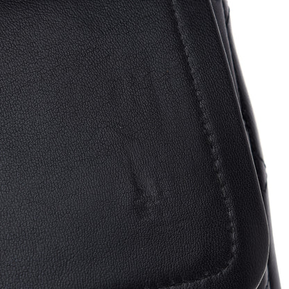Chanel Lambskin Quilted Maxi Double Flap Black 11 of 11