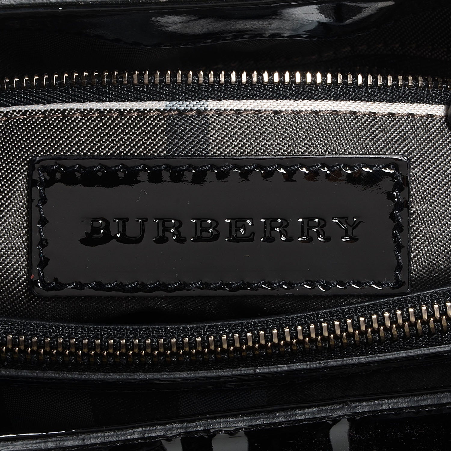 Burberry Patent Quilted Beaton Black 6 of 11