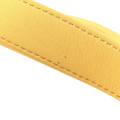 Chanel Lambskin Quilted North South Boy Flap Yellow 12 of 13