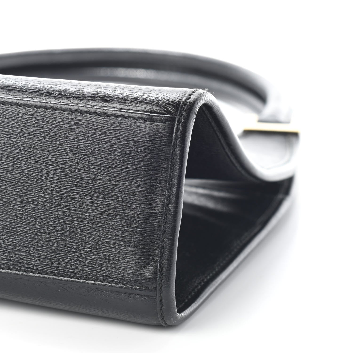 Gucci Calfskin Bardot Shoulder Bag Black 9 of 9