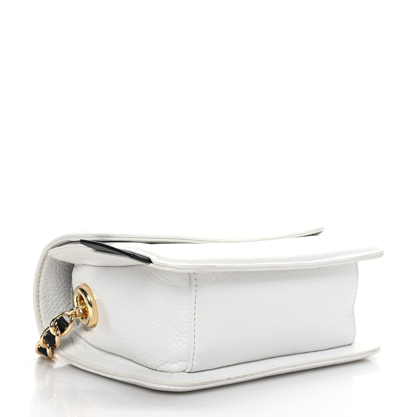 Calfskin The Mini Cushion Bag White