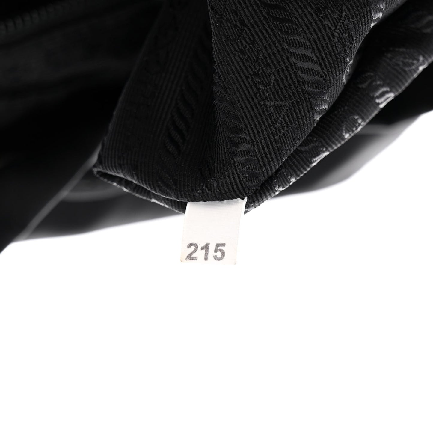 Tessuto Nylon Saffiano Medium Smalto Backpack Black