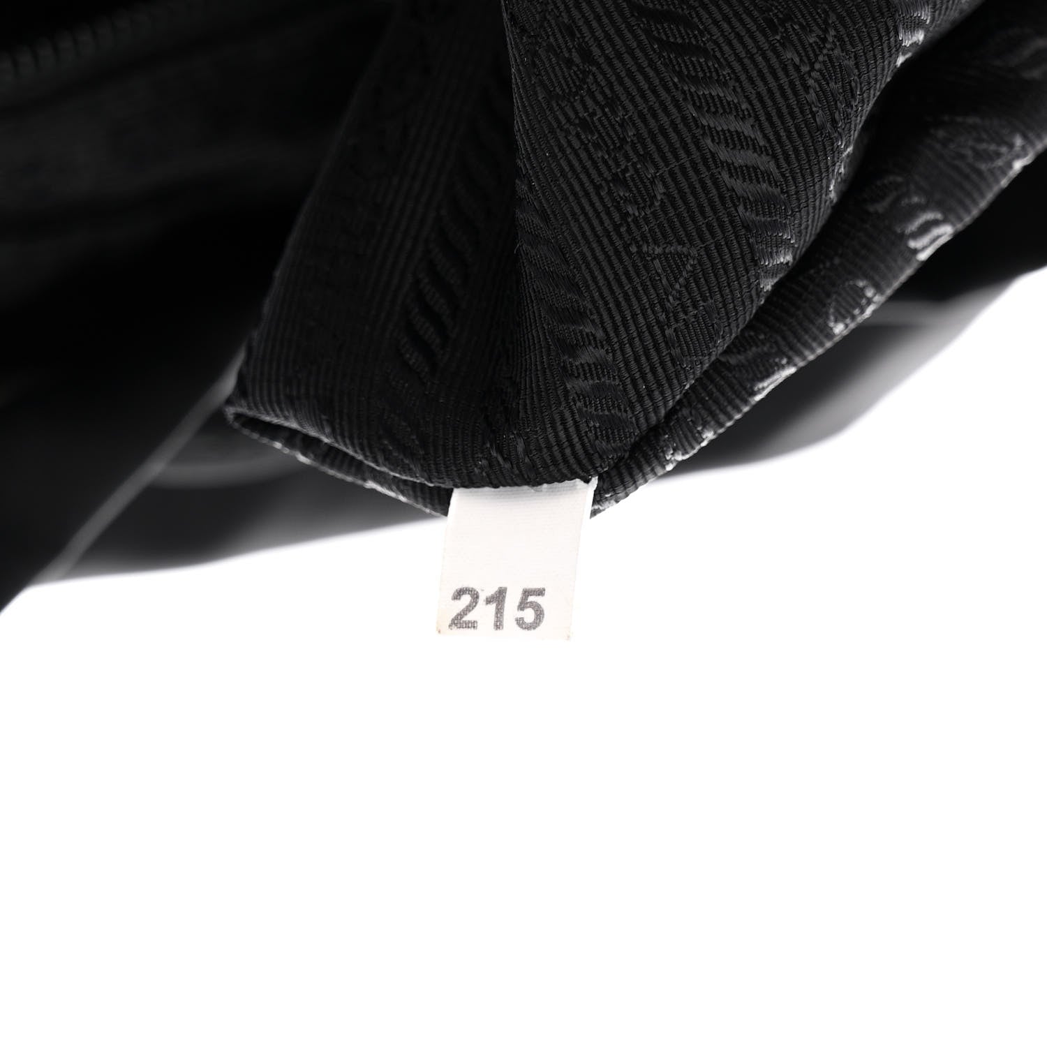 Prada Tessuto Nylon Saffiano Medium Smalto Backpack Black 7 of 10