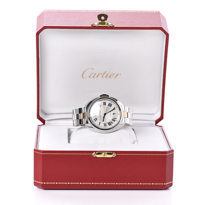 Cartier Stainless Steel 18K Pink Gold 40mm Cle De Automatic Watch 7 of 7